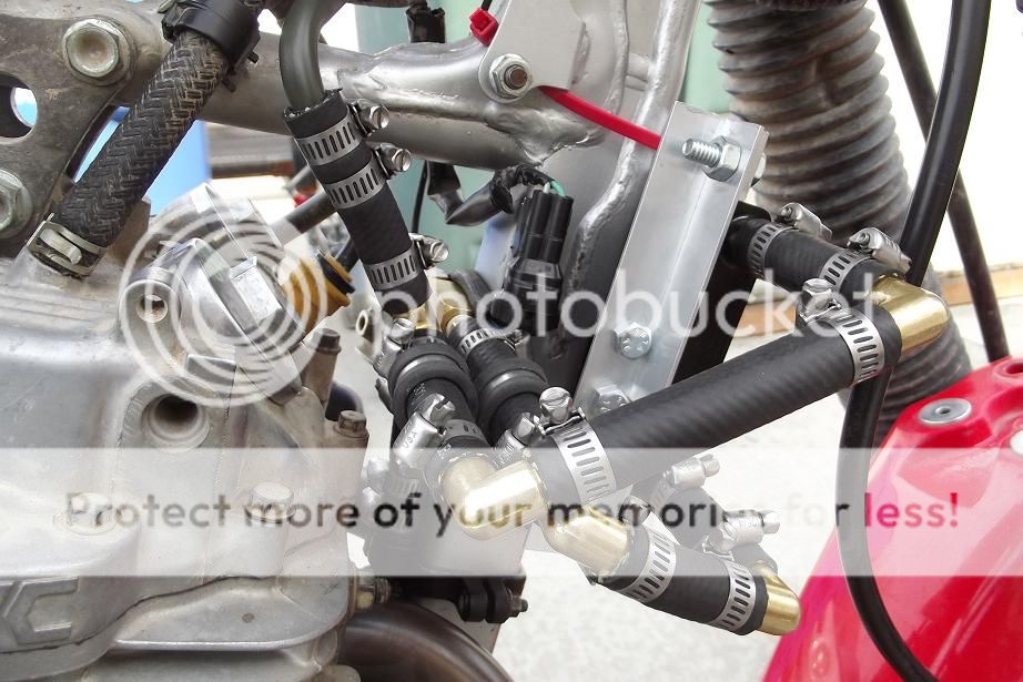 XR650L Spud's Oil Cooler Adventure Rider